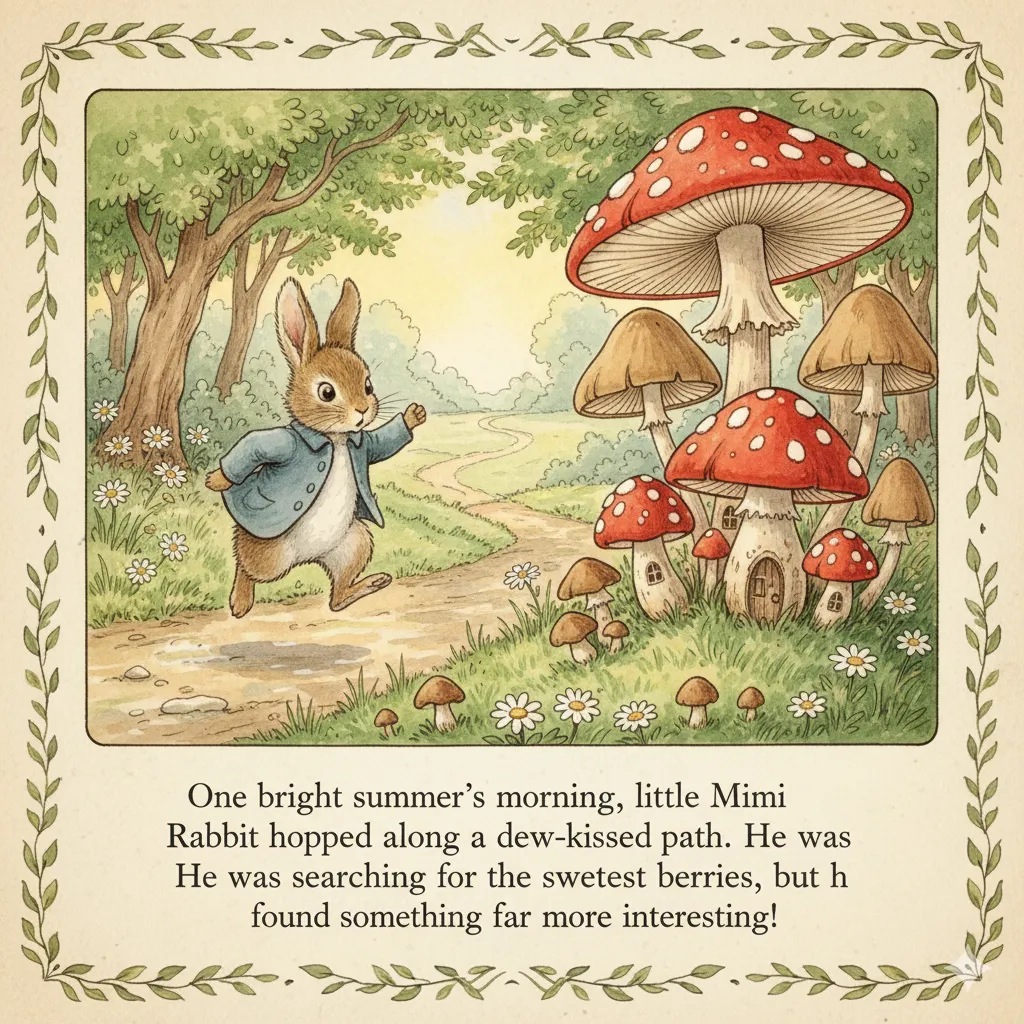 Vintage Children's Book Style