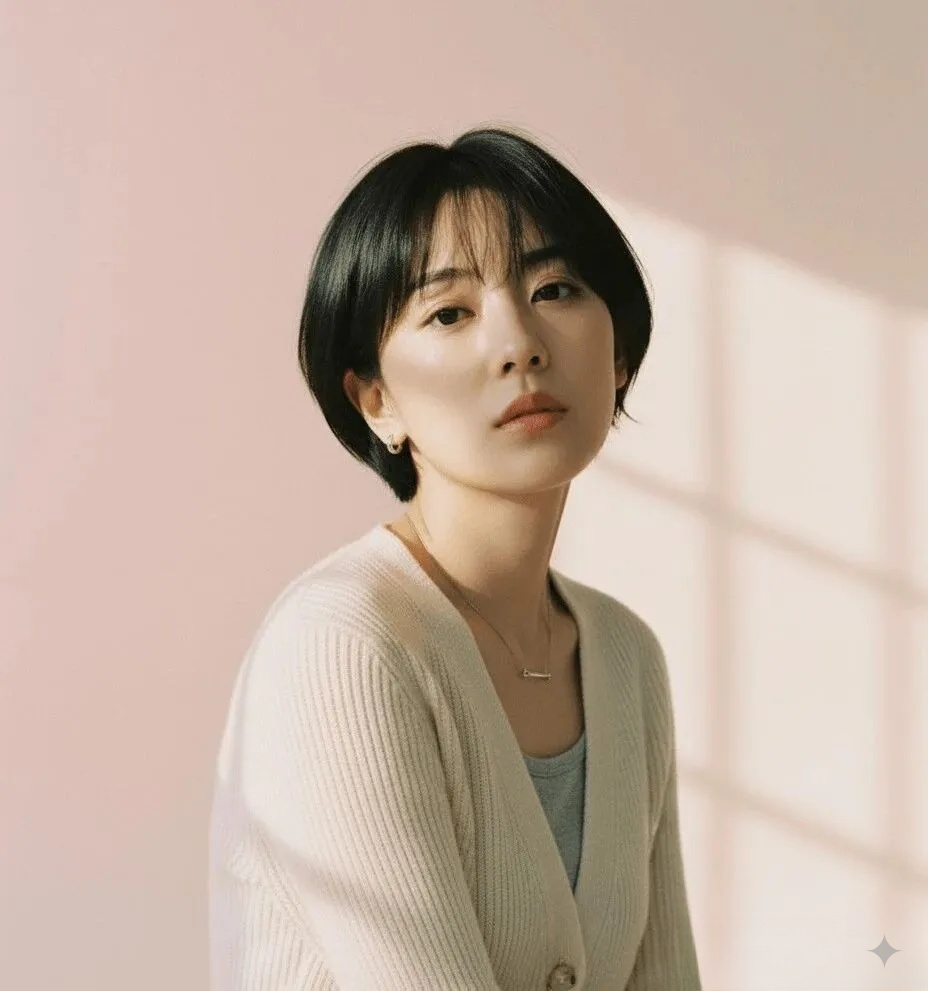 AI-generated color portrait photo with NanoBanana