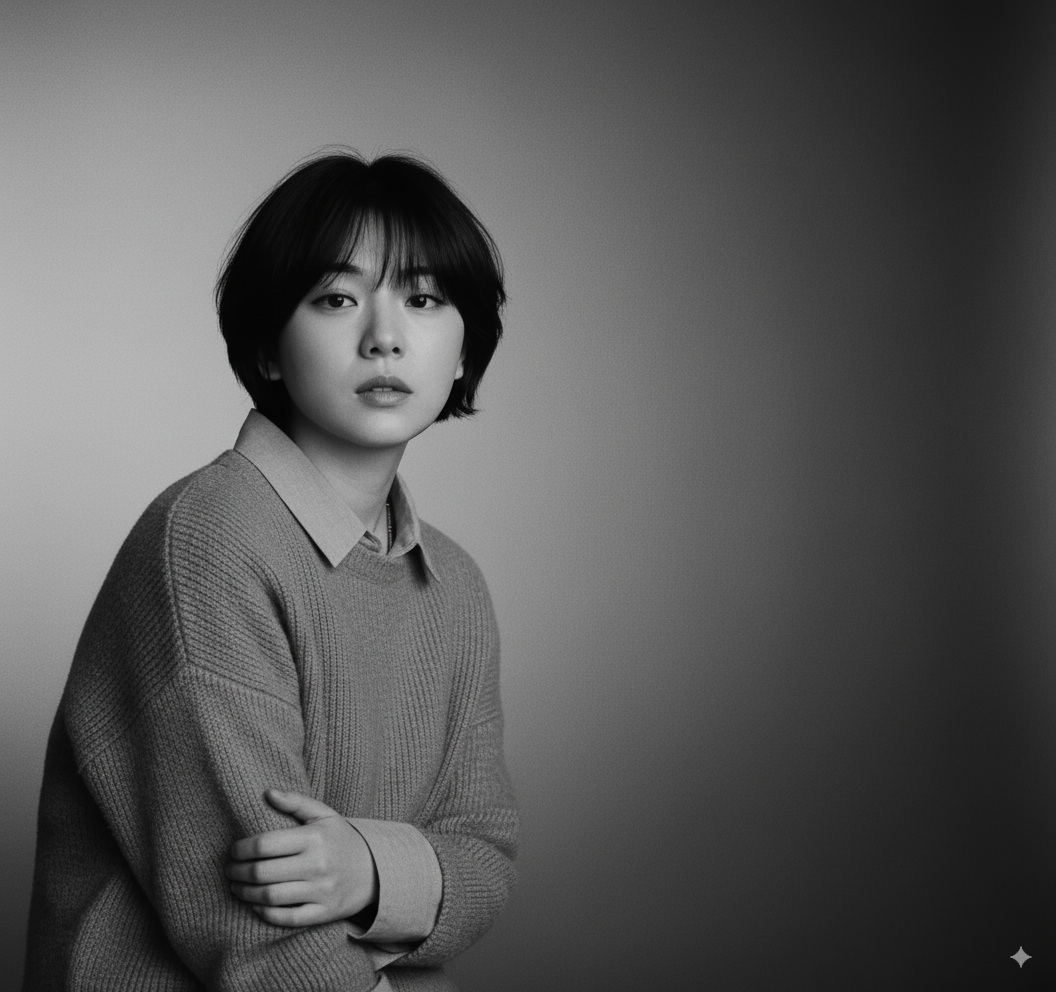 AI-generated high-end portrait with NanoBanana prompts